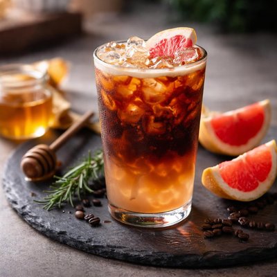 Starbucks honey ruby grapefuit cold brew
