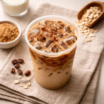 Starbucks iced brown sugar oatmilk shaken espresso