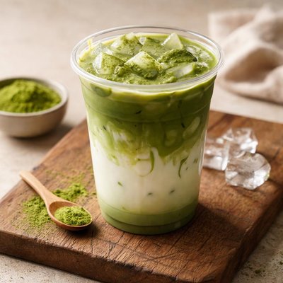 Starbucks iced matcha latte