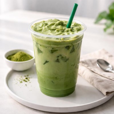 Starbucks iced matcha tea