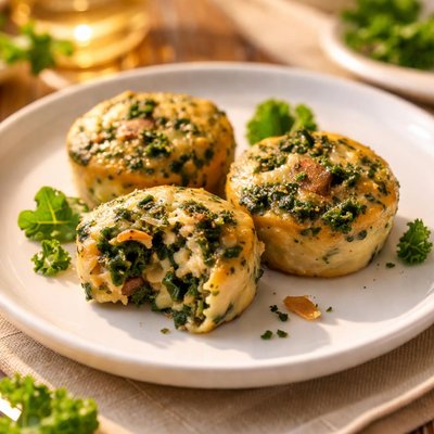Starbucks kale and mushroom bites
