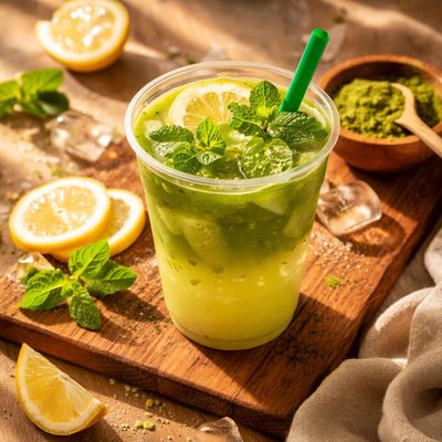 Starbucks matcha lemonade