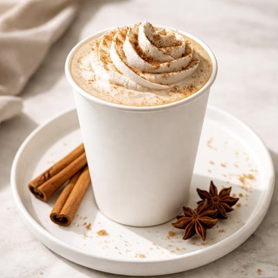 Starbucks mediano Chai Latte de Vainilla con leche de almendra