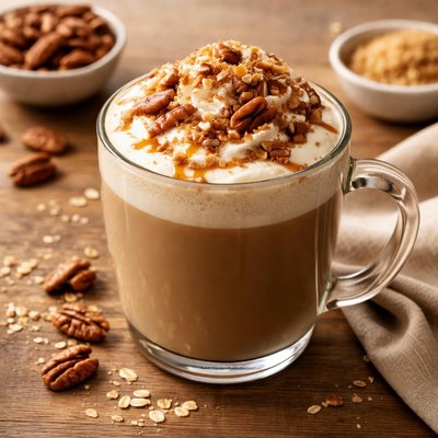 Starbucks oatmilk pecan crunch latte