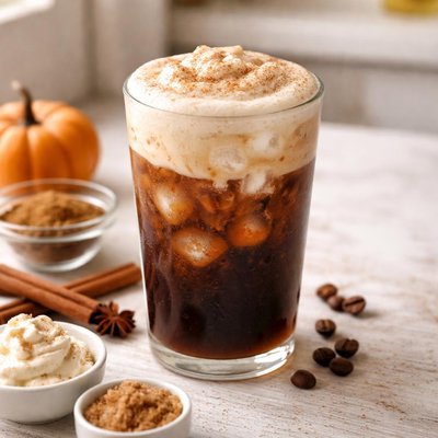 Starbucks pumpkin spice cream cold brew