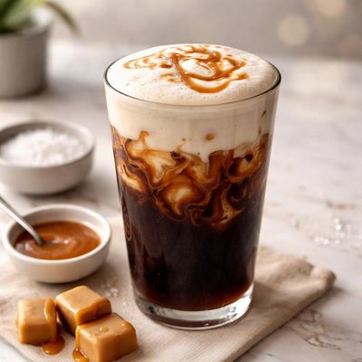 Starbucks salted carmel cream cold brew