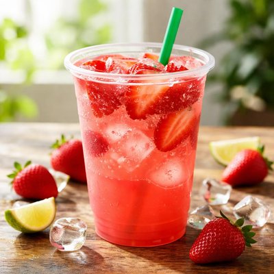 Starbucks strawberry acai