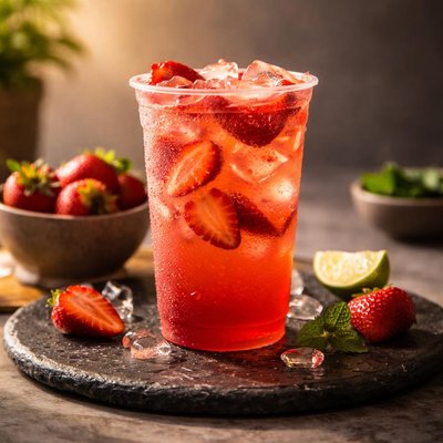 Starbucks strawberry acai refresher