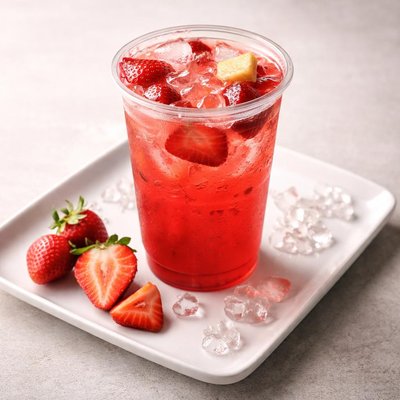 Starbucks tall strawberry acai refresher