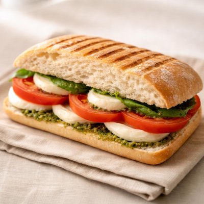 Starbucks tomato and mozzarella sandwich
