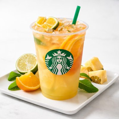 Starbucks tropical citrus refresher