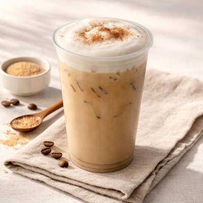 Starbucks venti caffe latte