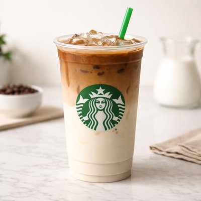 Starbucks venti skinny latte