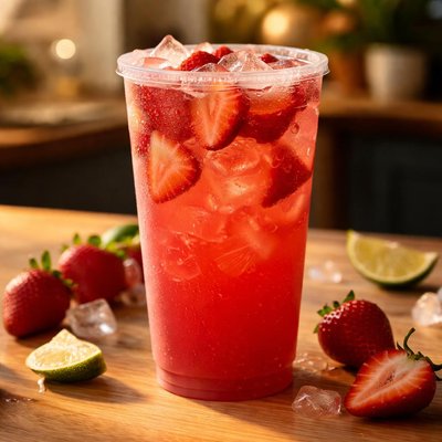 Starbucks venti starbucks strawberry acai refresher