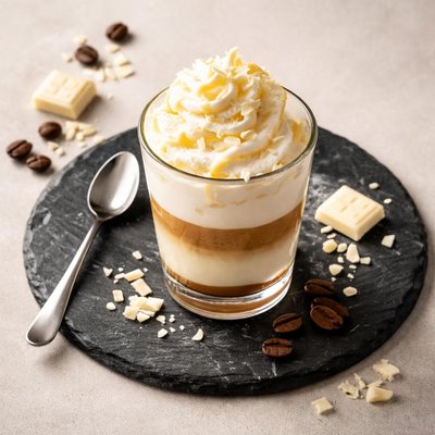 Starbucks white mocha shot
