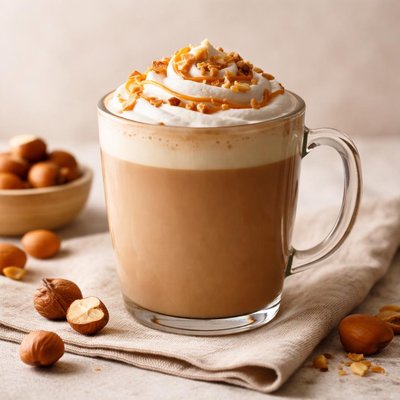 Starbuks hazelnut latte