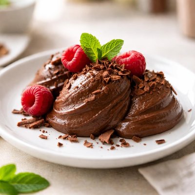 Mousse au chocolat fortifiante