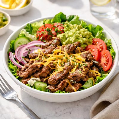 Steak and cheese protein bowl subway