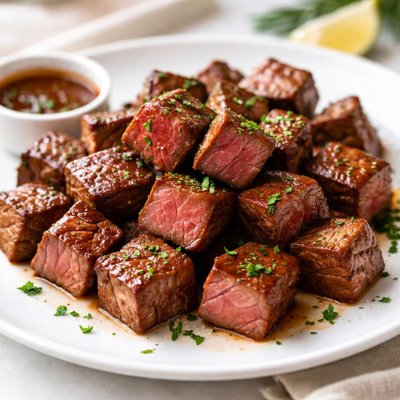 Steak cubes