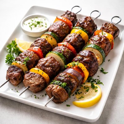 Steak kebab