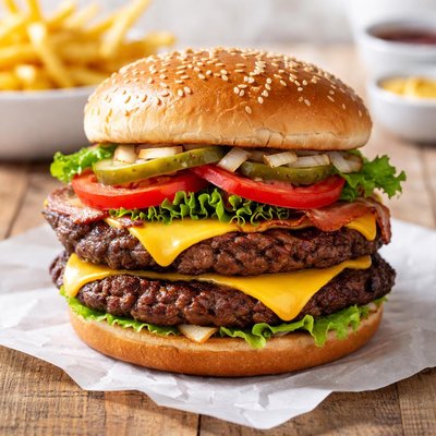 Steak n shake double