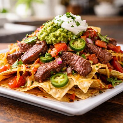 Steak nacho