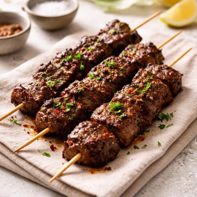 Steak on a stick