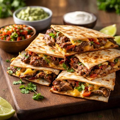 Steak quesadillas