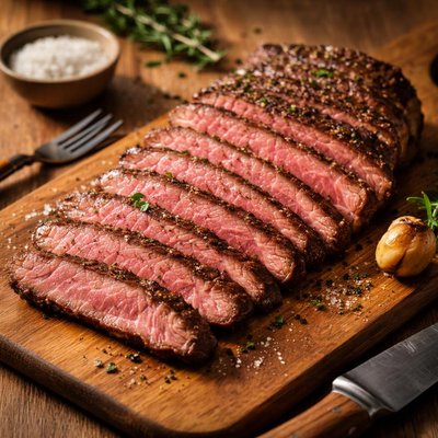 Steak slice thin