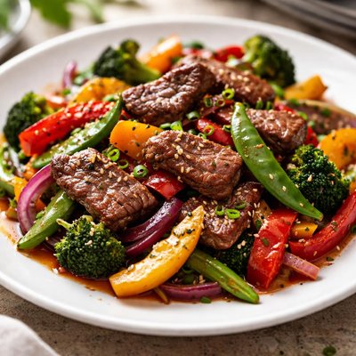 Steak stir fry