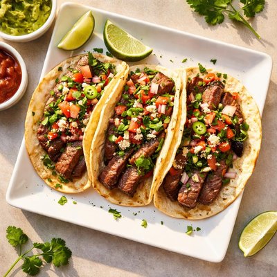 Steak taco uncle julio