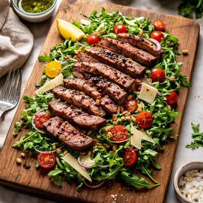 Steak tagliata salad
