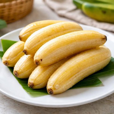 Steamed banana