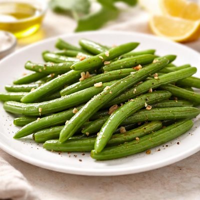 Steamed beans
