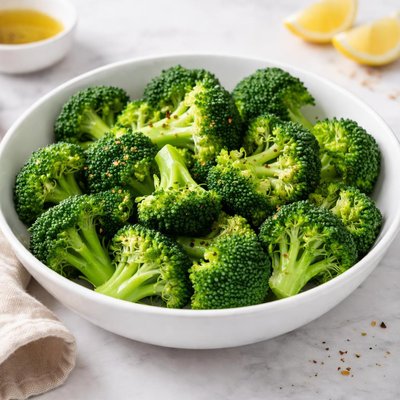 Steamed brocolli