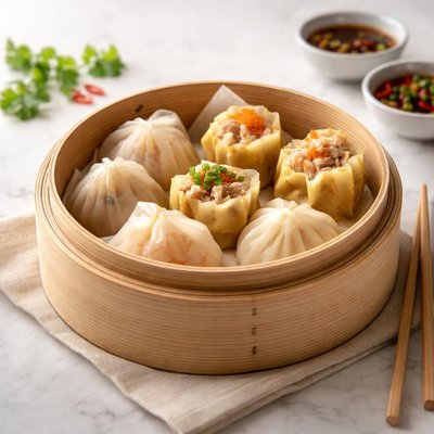 Steamed dim sum