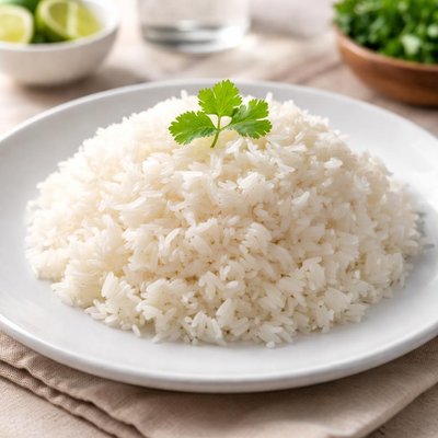 Steamed jasmine rice
