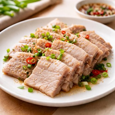 Steamed pork