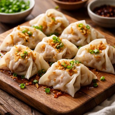 Steamed pork wonton