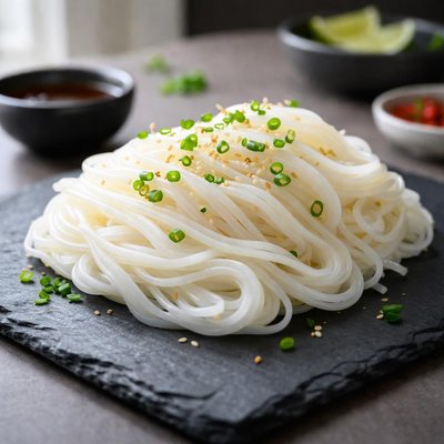 Steamed rice noodles
