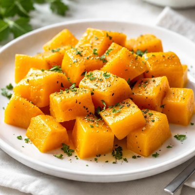 Steamed squash