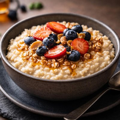 Steel cut irish oat porridge