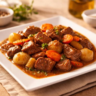 Stew with vegetables