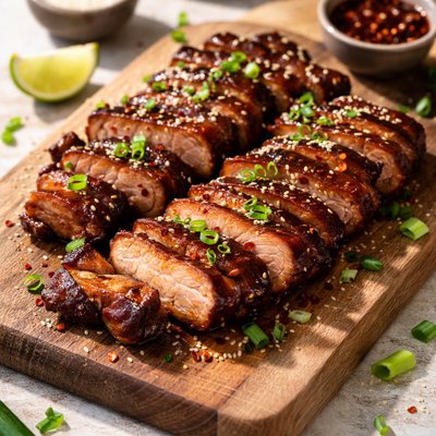 Sticky pork