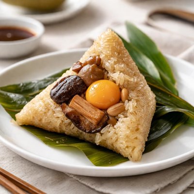 Sticky rice dumpling