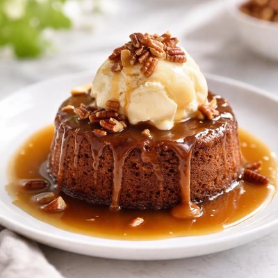 Sticky toffee pudding