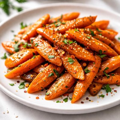 Stir-fried carrots