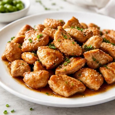 Stir-fried chicken breast