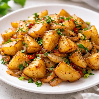 Stir-fried potatoes