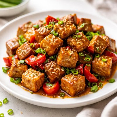 Stir-fried tofu